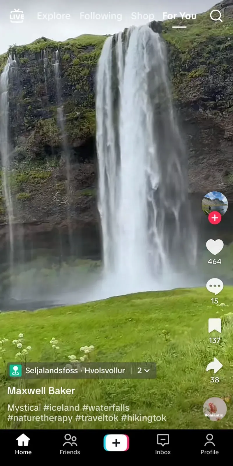 TikTok For You page algorithm