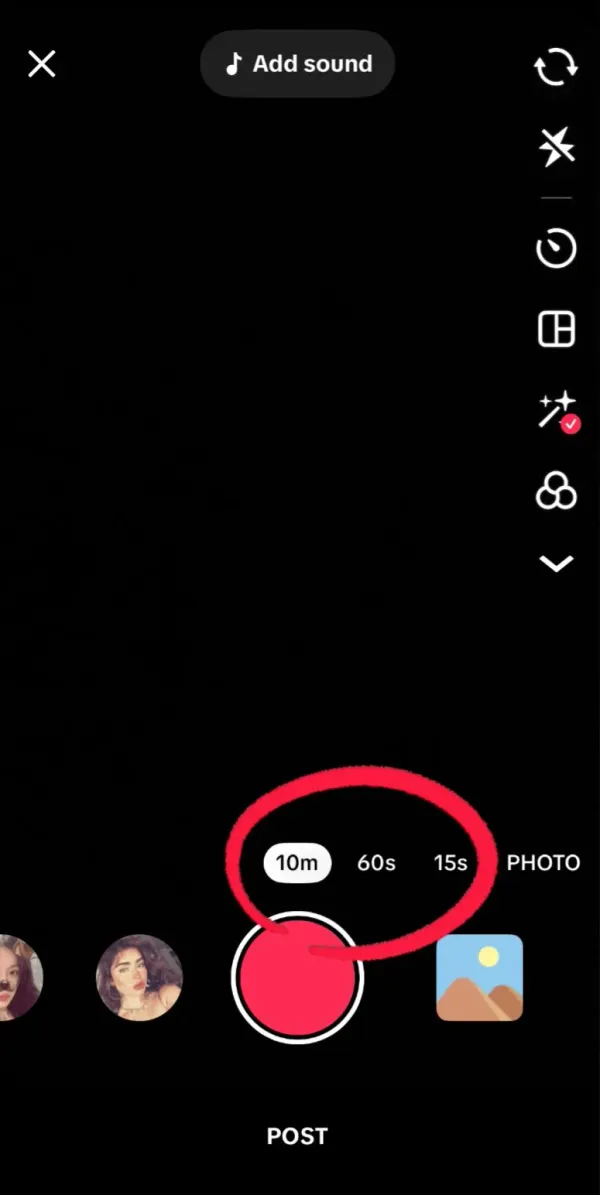 Video sepuluh menit di TikTok