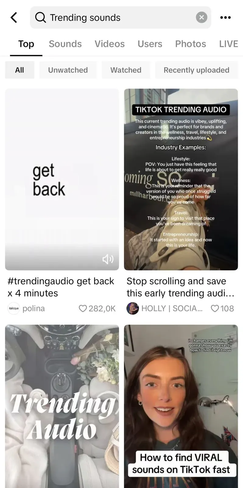 Trend newsletters and blogs