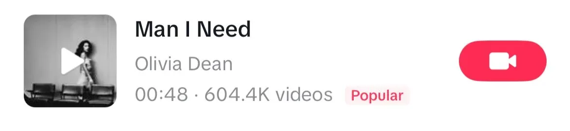 Man I Need song
