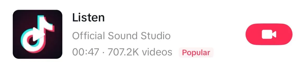 Listen song