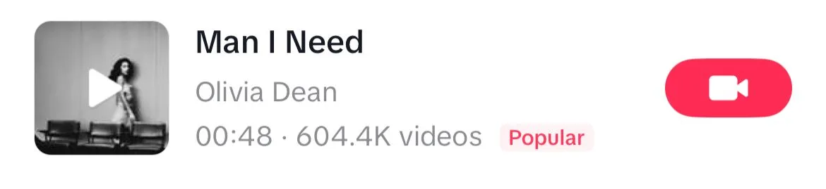 Man I Need song
